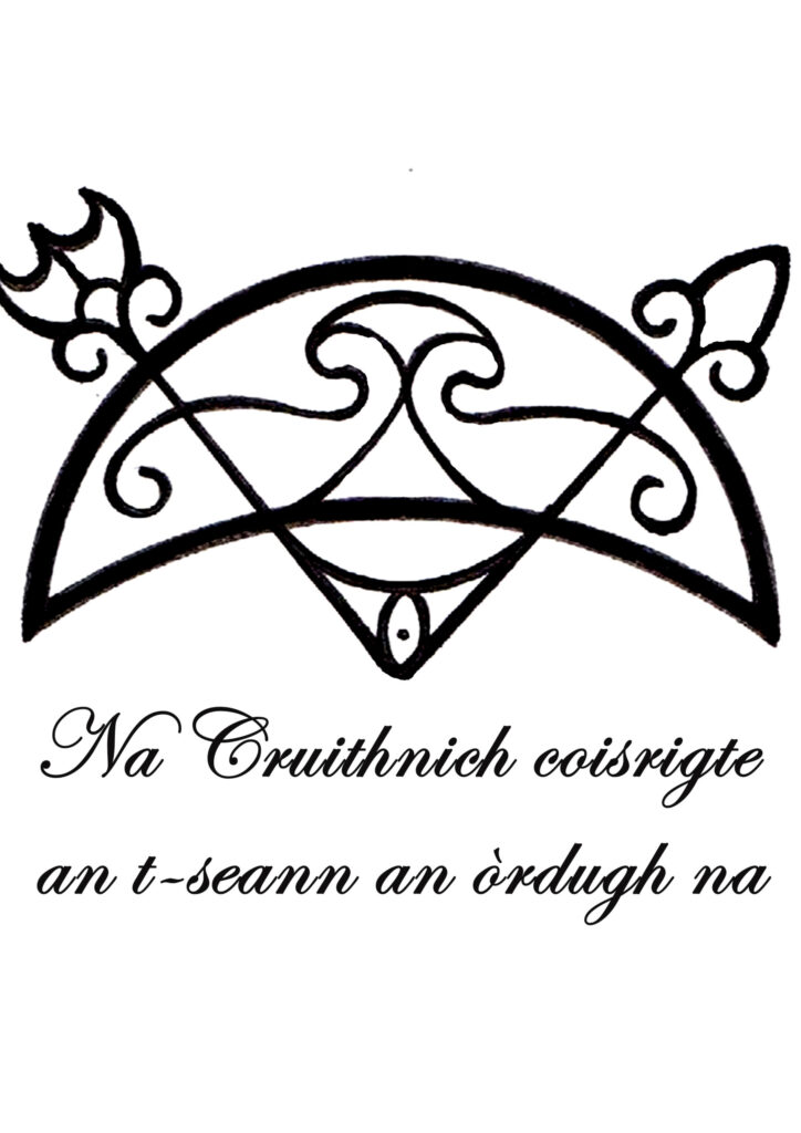 Sello de Picts dedicated to the old order (Escocia)