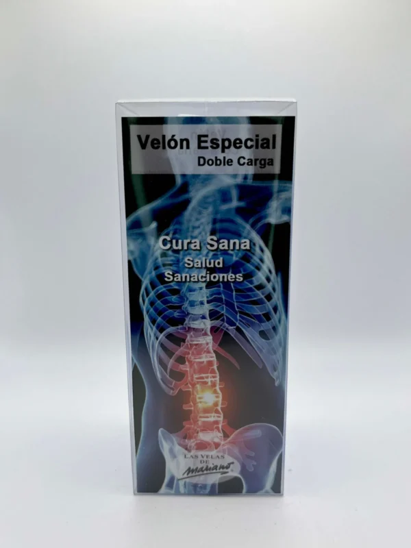 Velón con aceite para ungir Cura Sana para temas de salud