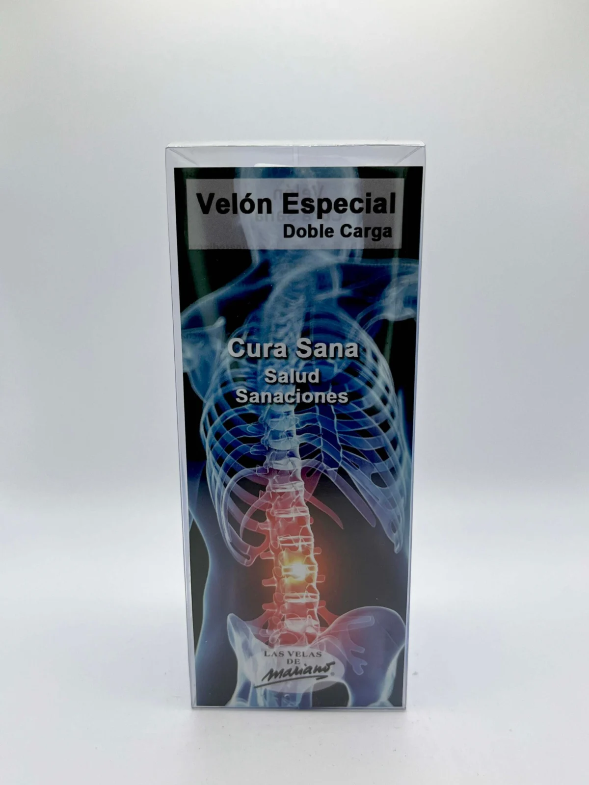 Velón con aceite para ungir Cura Sana para temas de salud