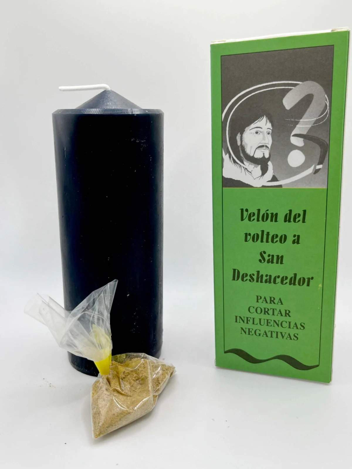 Velón Preparado de San Deshacedor - Vela Volteo