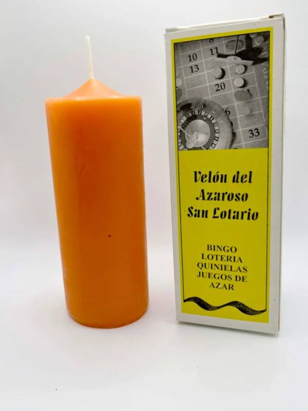 Velón preparado especial para juegos de azar