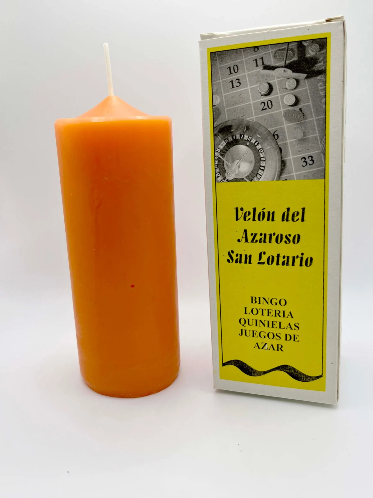 Velón preparado especial para juegos de azar